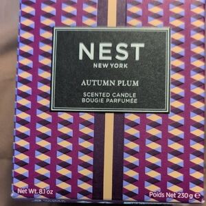 NEST Fragrances Autumn Plum Scented Candle - Purple and Gold